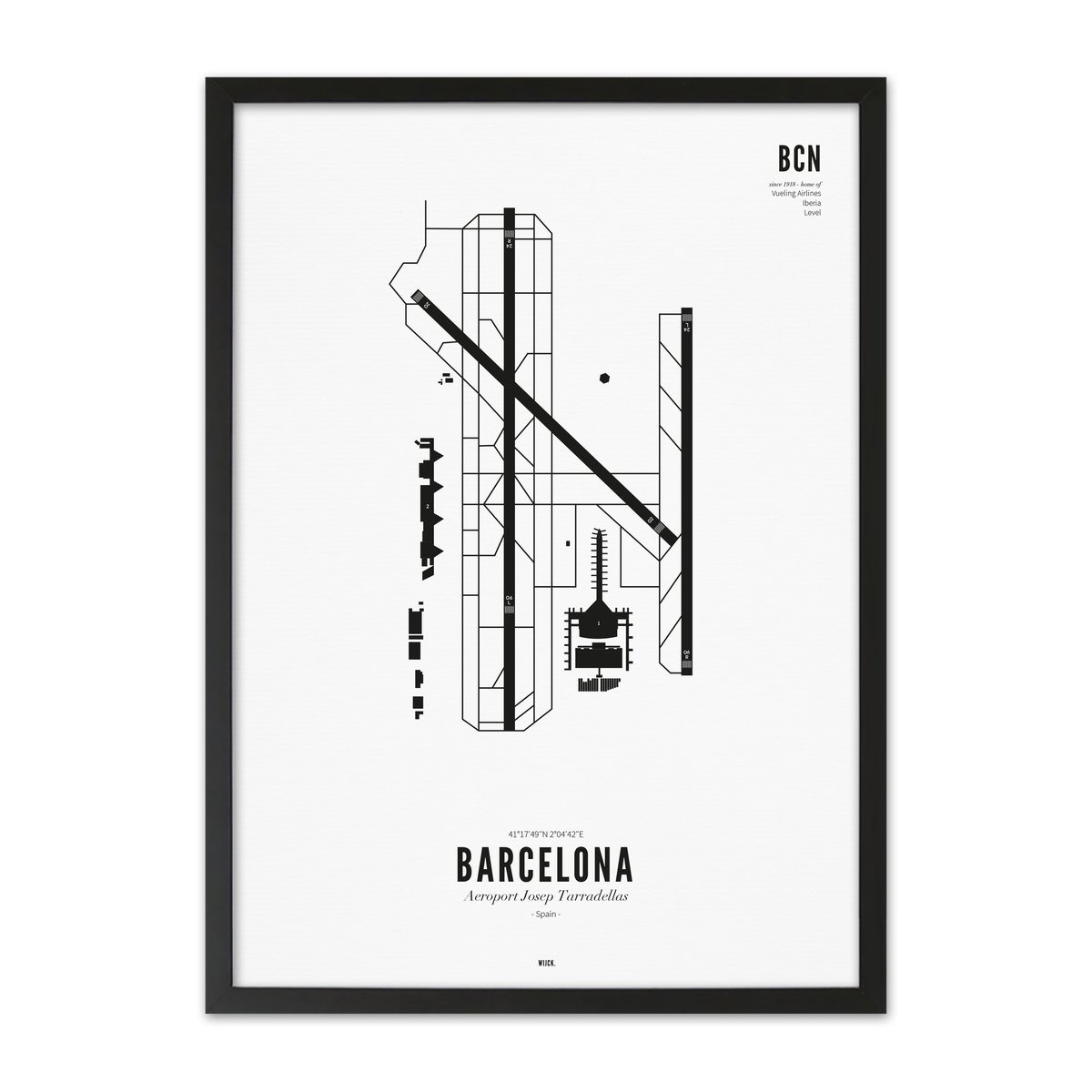 Affiches de Aéroport Barcelone | WIJCK.